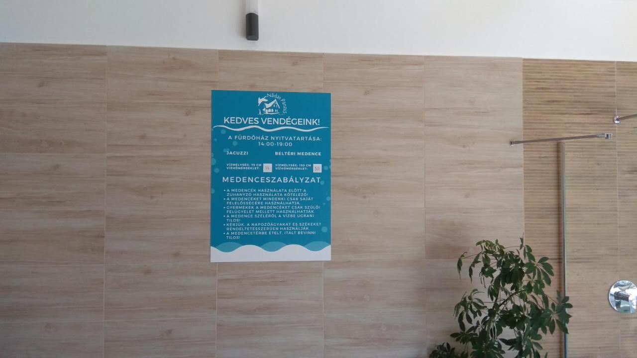 Nadas Pihenopark Tiszafüred Exterior foto
